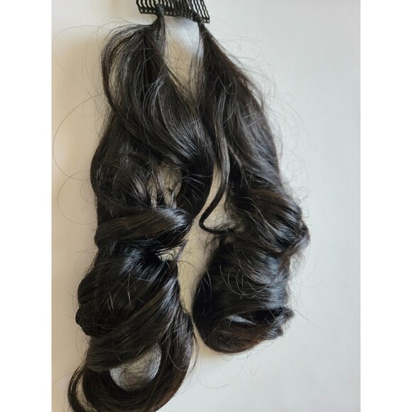 Soho Style Curled Comb Volumizing Hair Extension Dark Brown - Picture 6 of 6